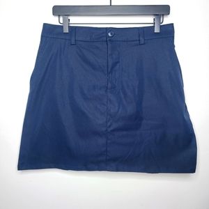 Lands End Golf Skort Size 8 Navy Blue